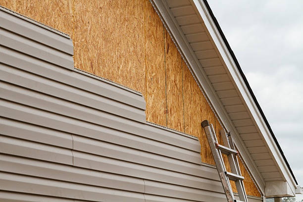 Professional Siding Inspection technician working in Freehold, NJ